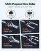 VEVOR 9-Way Slide Hammer Puller Set, 15PCS Front Wheel Hub Bearing Remover & Rear Wheel Axle Hub Dent Shaft Puller Tool Kit