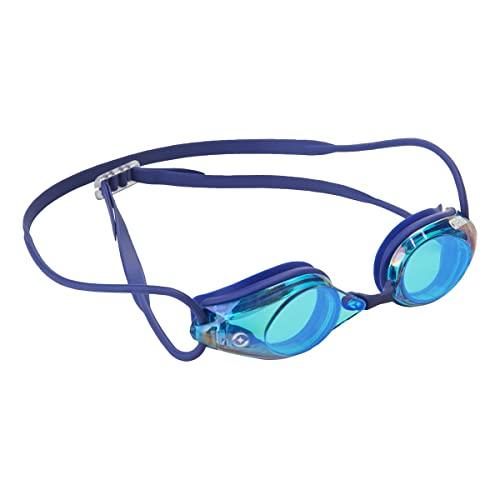 [ARENA] [WA Approved] (Arena) Swimming Goggles for Competitive Swimming, Unisex [Splash] One Size Fits Most, Mirror Lens, Rinon Anti-Fog, for