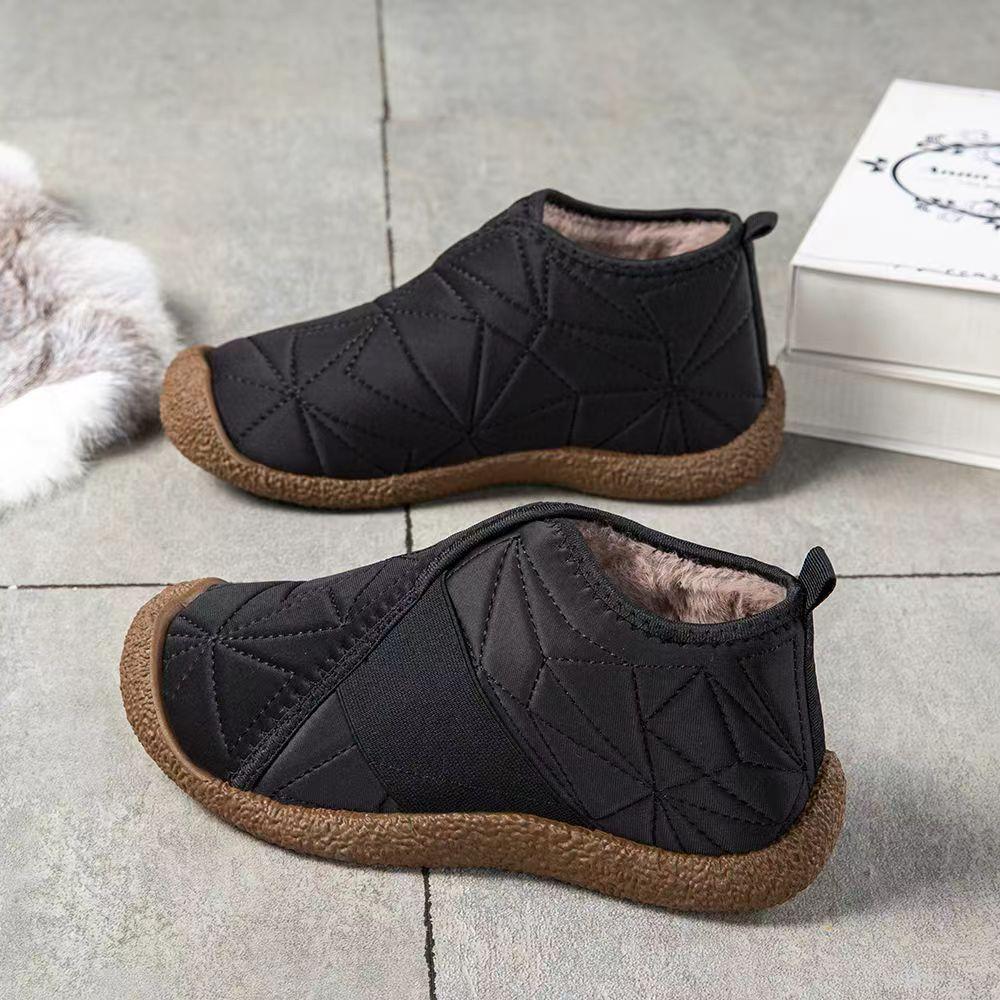 Damen Winterstiefeletten Warme Schneestiefel Bequeme wasserdichte Stiefeletten Mit Kunstfellfutter Rutschfeste Lässige Kurze Stiefel Mit Fleecefutter Schuhe Für Damen