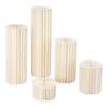Wedding Centerpieces Cardboard Vases - Set of 5 Flower Vase Flowers Stand for Party Tables Decorations - Elegant Bulk Weddings