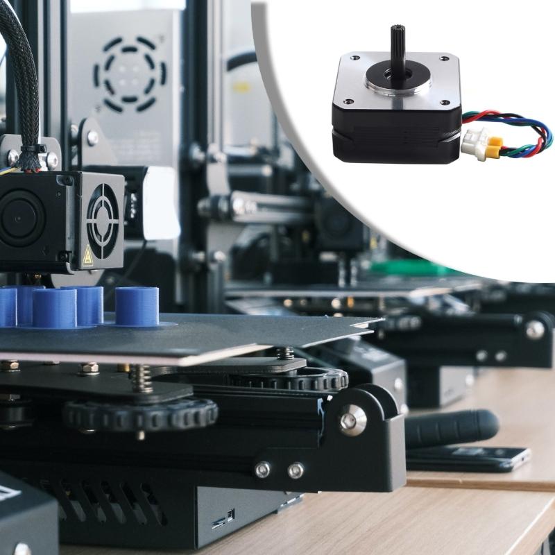 Motor 3D tiskáren krokový motor 2 fázový 1,0 A 1,8 stupně s kabelem pro MK4 3D tiskárny Extruder