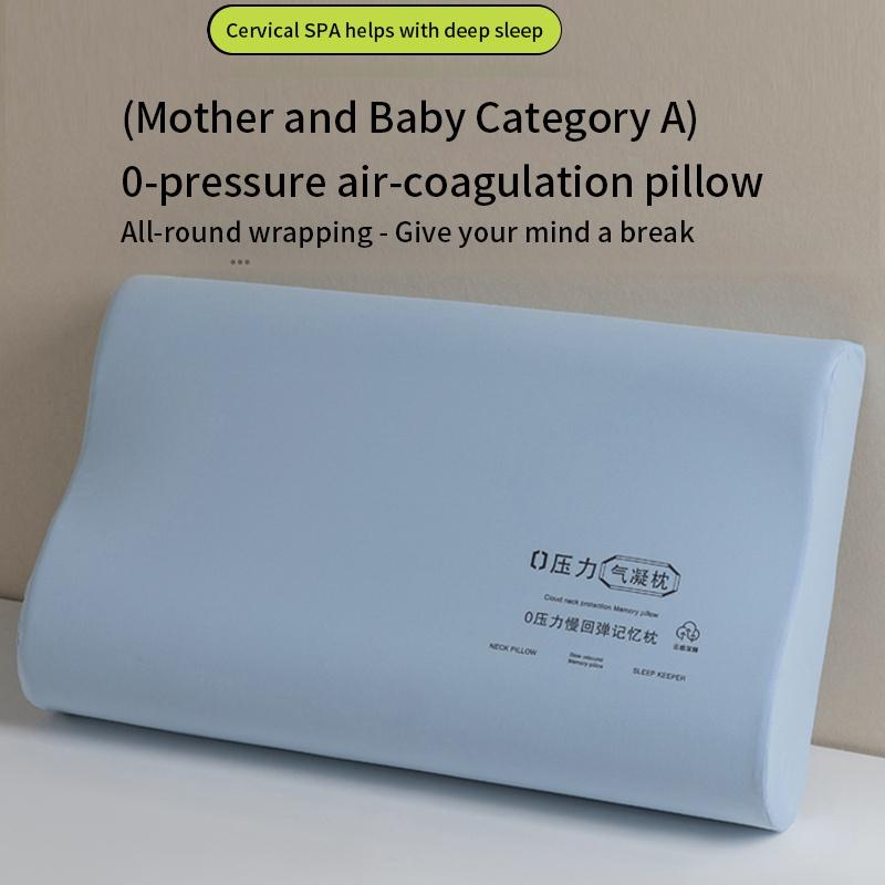 Summer cool memory foam pillow to protect the cervical spine and help sleep at home for adults