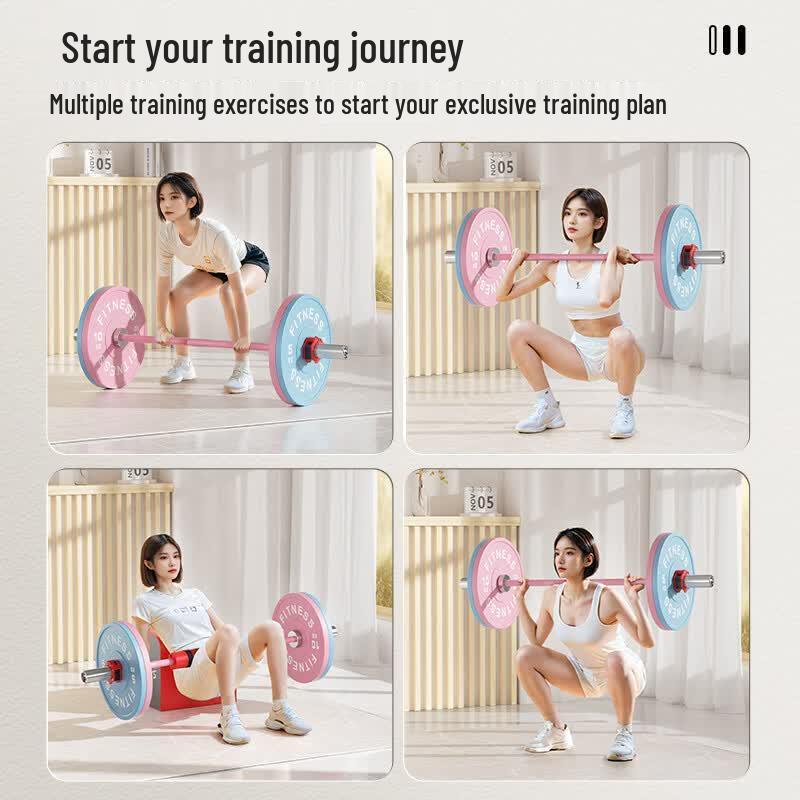 SPART Macaron Coated Olympic Barbell Plates