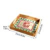 Rattan Shell Tray Woven Snack Storage Basket Desktop Snack Fruit Basket for Home Living Room
