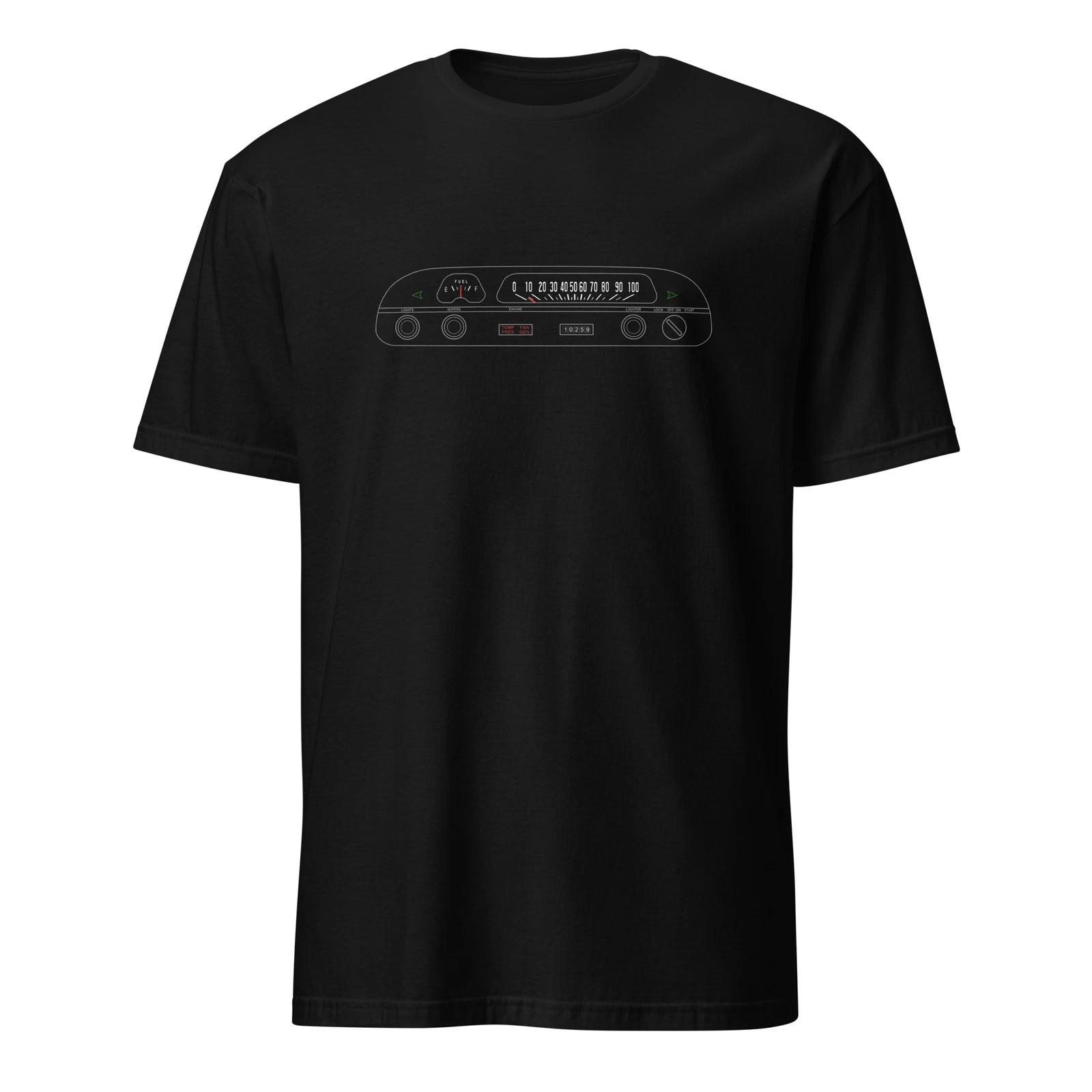 Corvair EM Dash Short-Sleeve T-Shirt 1960 1961 1962 1963 1964 500 700 monza L