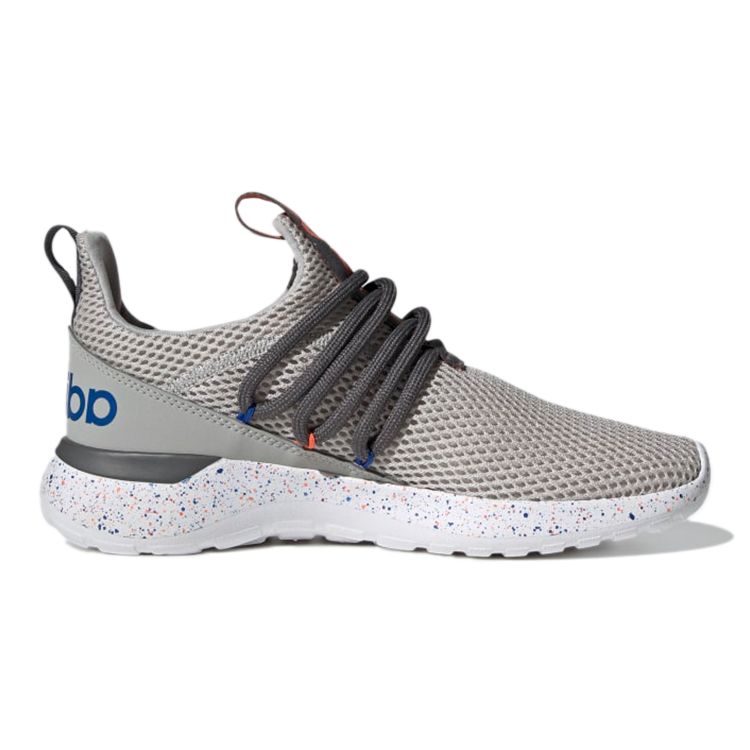 Adidas Lite Racer Adapt 3.0 J Grey Paint Splatter Kids Sneakers Grey-Two Grey-Five GZ7984