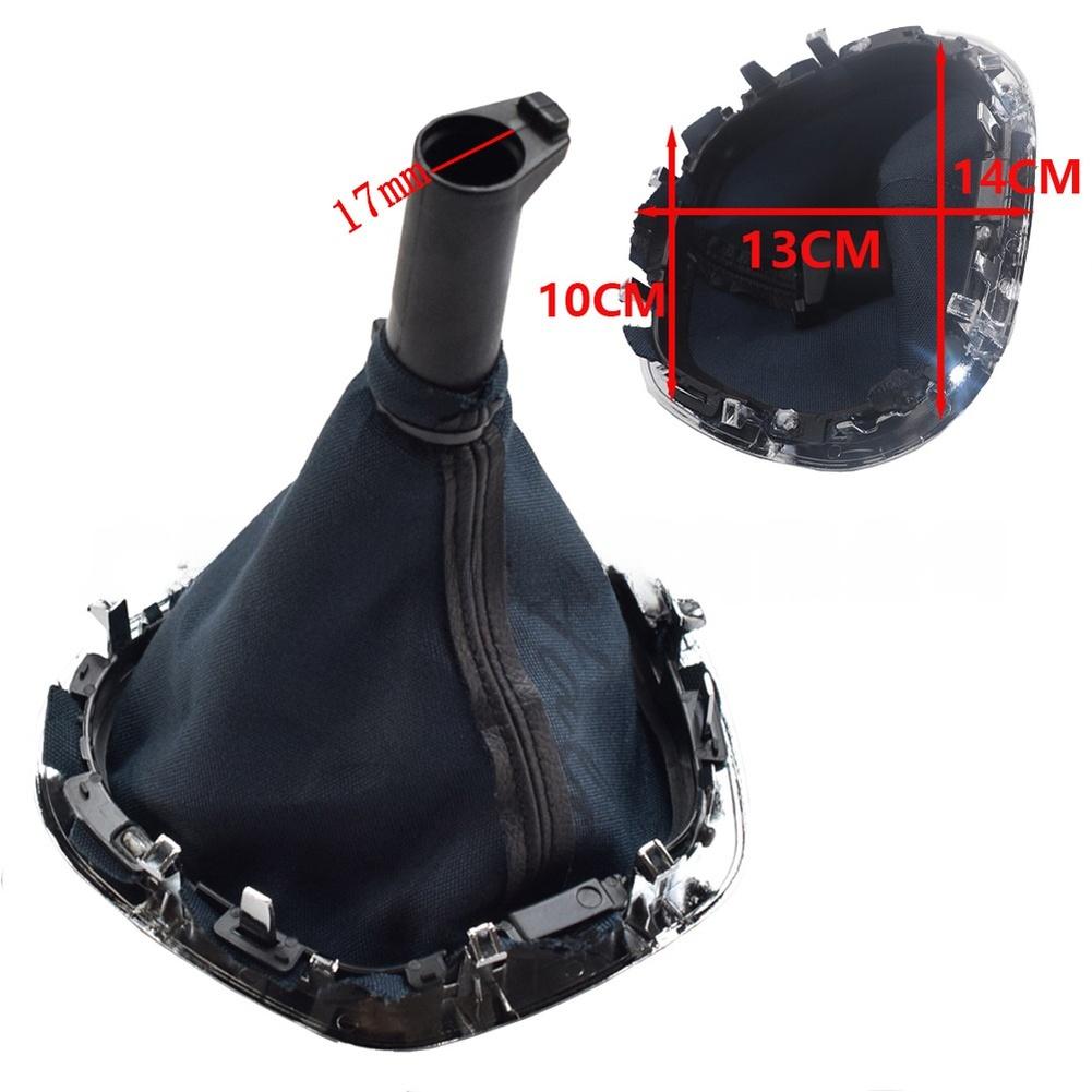 Para Renault Para Trafic III 2014-2019 Negro 5 Velocidades Palanca de Cambios del Coche Funda de Polaina para Palanca de Cambios Accesorios de Ensamblaje