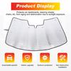 Car Sun Shade Windshield Window Sunshade Cover For Nissan Pathfinder 2024