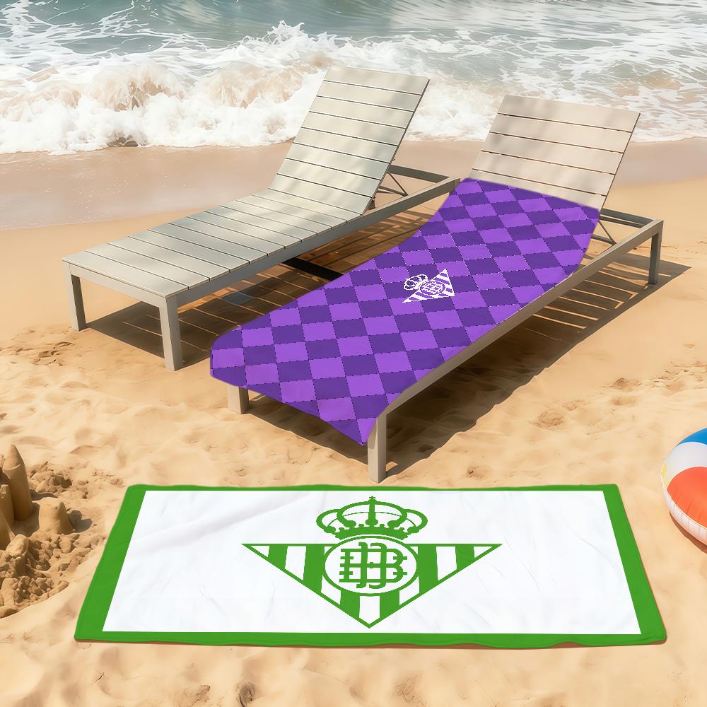 modern cool green art fc R-RealS B-Betis soft Beach Towels Trip swim Pool bathing Towel Gym Spa home Decor Gift Holiday Vacation