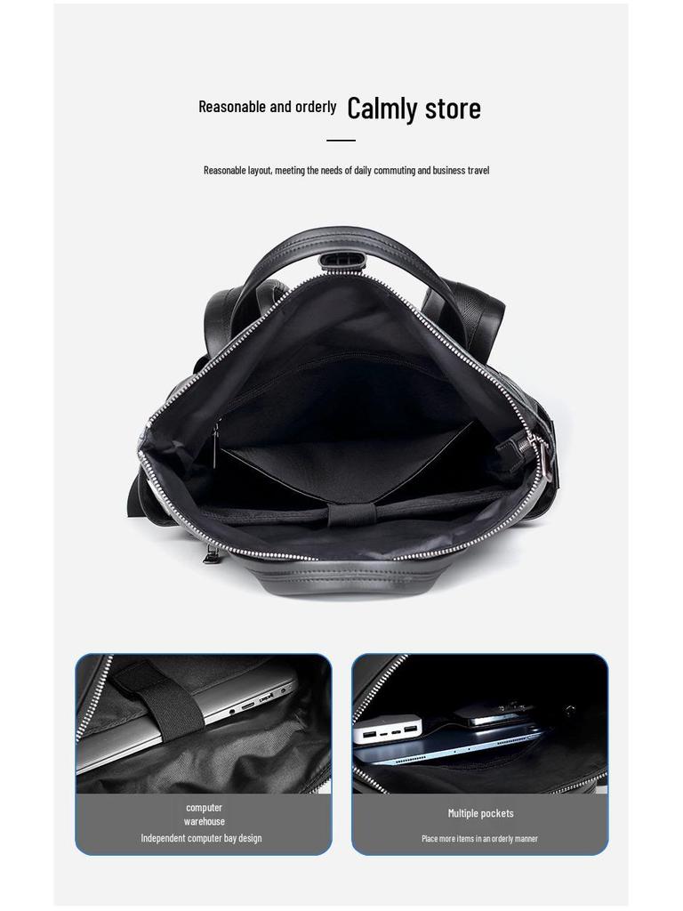 Men's Fashion Lightweight 15.6" Laptop Backpack with Large Capacity and Printed Design