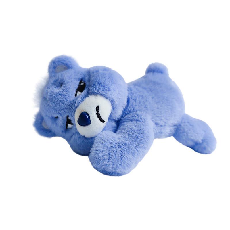 Adorable Plush Bear Refrigerator Magnet Cute Animal Novelty Rainbow Bear Toy Phone Stand