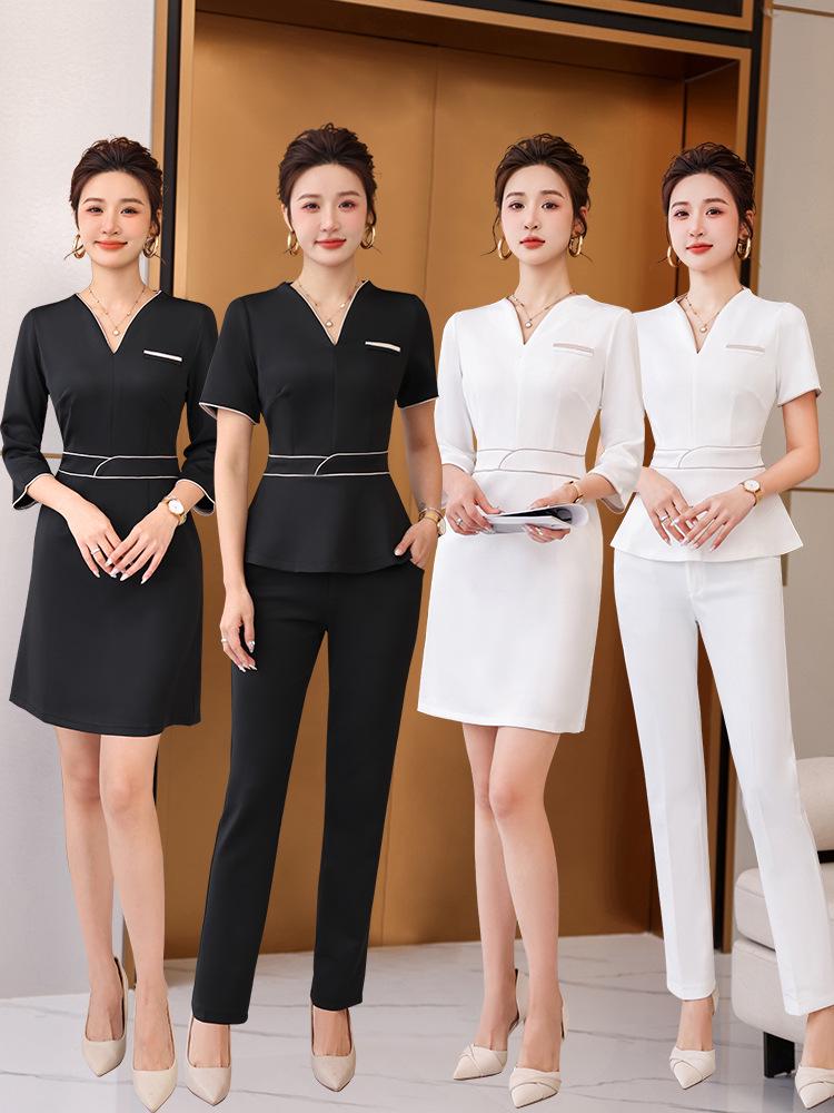 Women's Beautician & Massage Technician Summer Uniform Dress