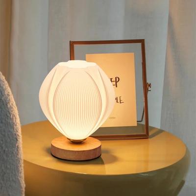 Simple LED Flower Table LampDleep Bedside Sleep Bedside Lamp Bedroom Desktop Decor  Atmosphere LED Flowers Decor Table Lamp