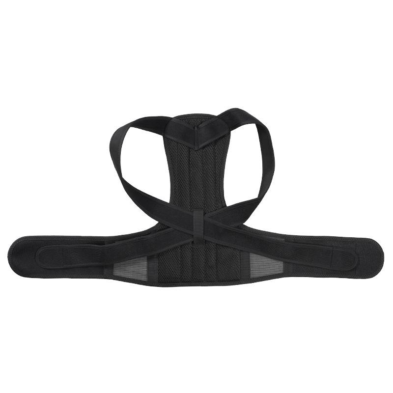 

Унисекс Корректор осанки для трансграничной торговли: Поддерживает грудь и плечи, дышащий, невидимый, против сутулости, выравнивание талии и спины. Large чёрный