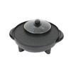Antihaftbeschichtung 2-in-1 Hot Pot Gusseisen Shabu Shabu Topf Elektrischer Hot Pot Grill Indoor