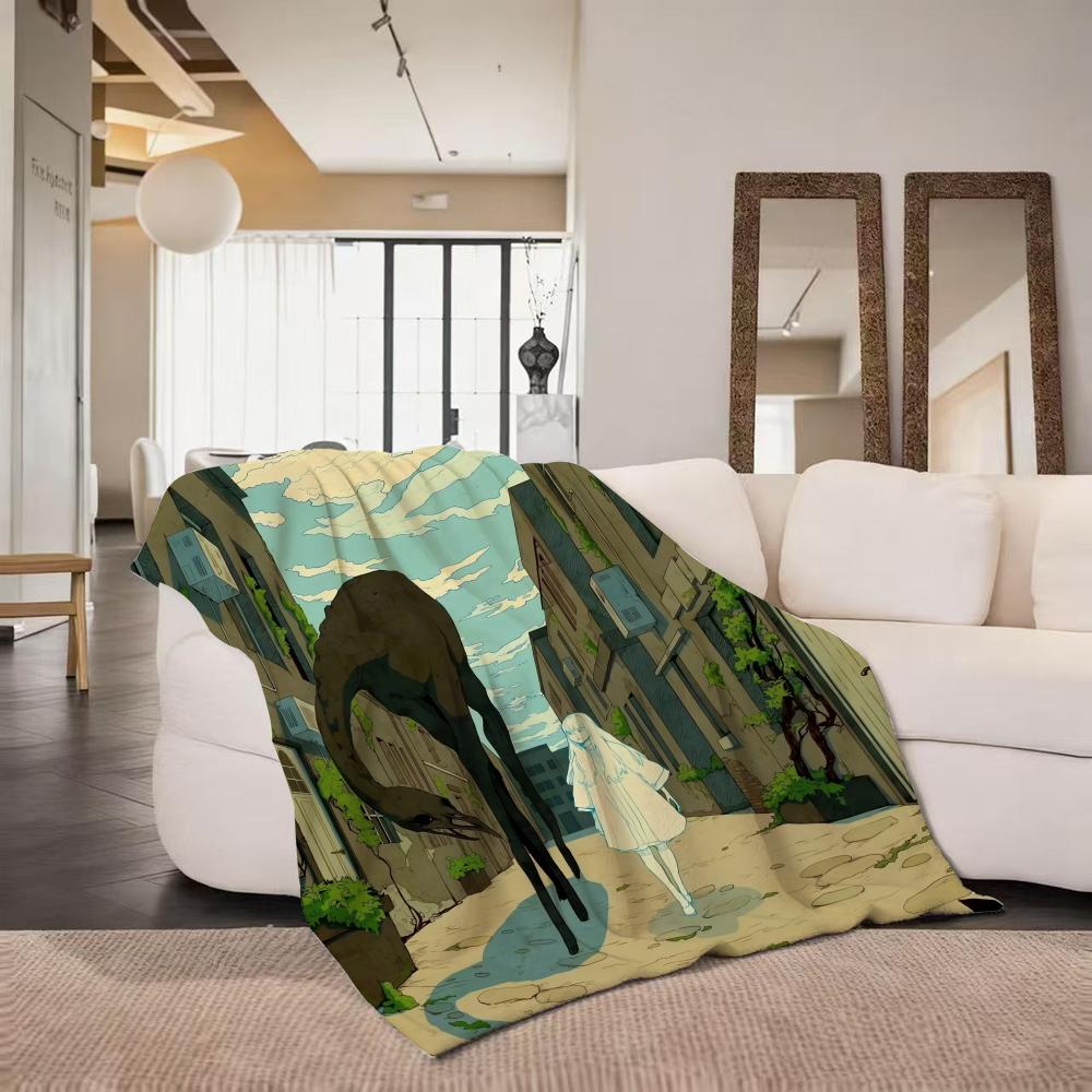 Game P Pathologic Throw Flannel Throw Blanket Suitable for Sofa Living Room Bedroom