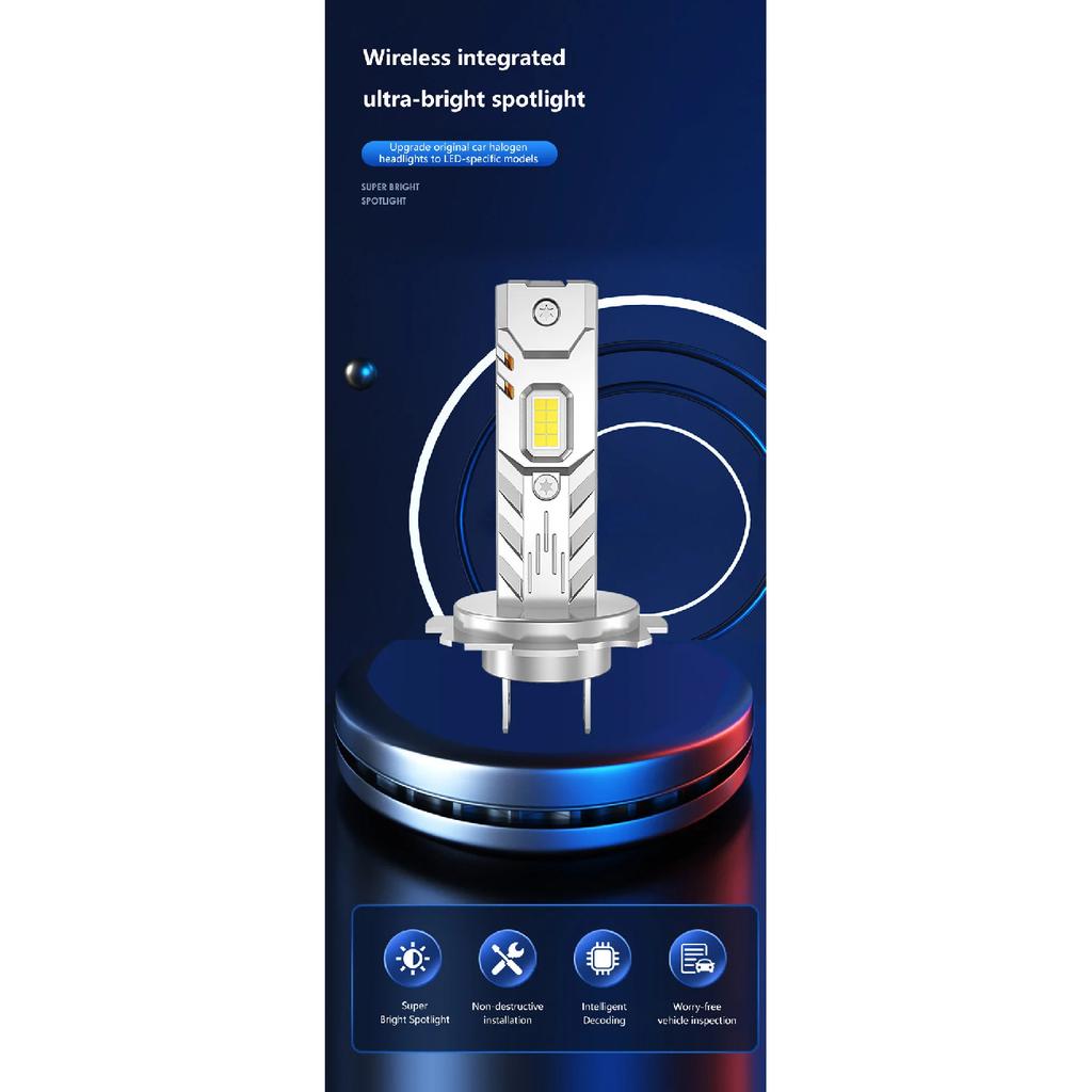 H7 H4 H1 Led Headlight Bulbs Mini Wireless 4500000LM 6000K CSP for Car Headlamp Auto Diode Lamps H11 9006 Led 12V Automobile