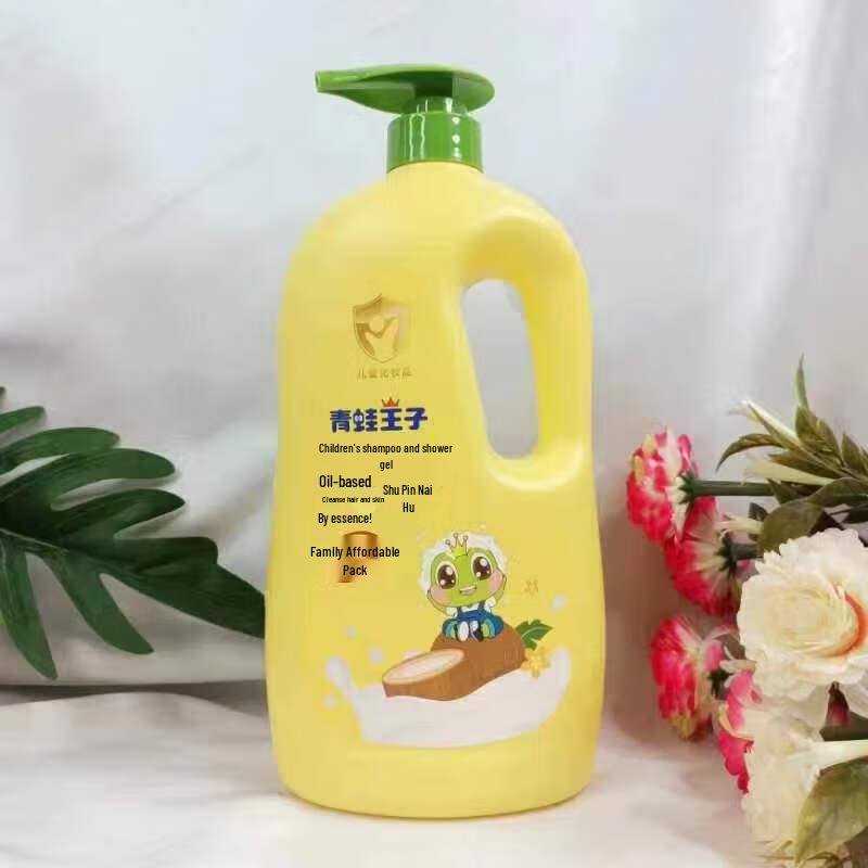 Froschkönig Kinder Kokosöl Shampoo & Duschgel 1.1L