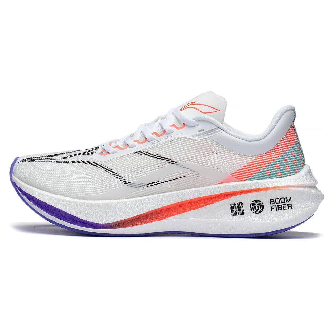 

LINING Feidian 3 Challenger White Purple Red Women s 36