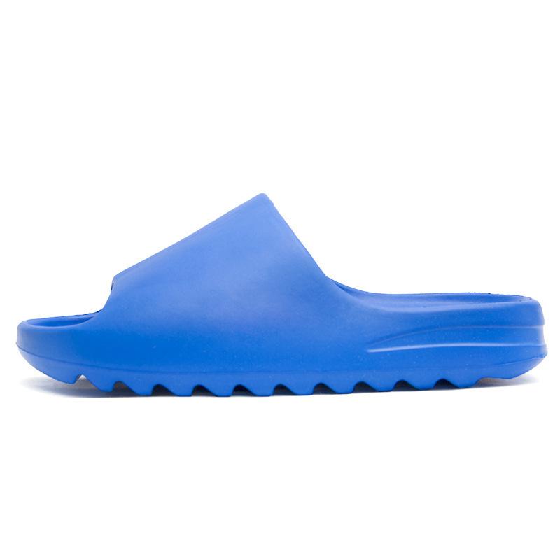 New coconut slippers summer indoor and outdoor stepping on shit feeling thick sole one-word drag couple shoes