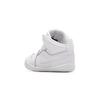 Jordan Air Jordan 1 Crib Bootie Slip Resistant Cushioning High Top Pre Walking Baby Shoes White Infant And Toddler AT3745-100