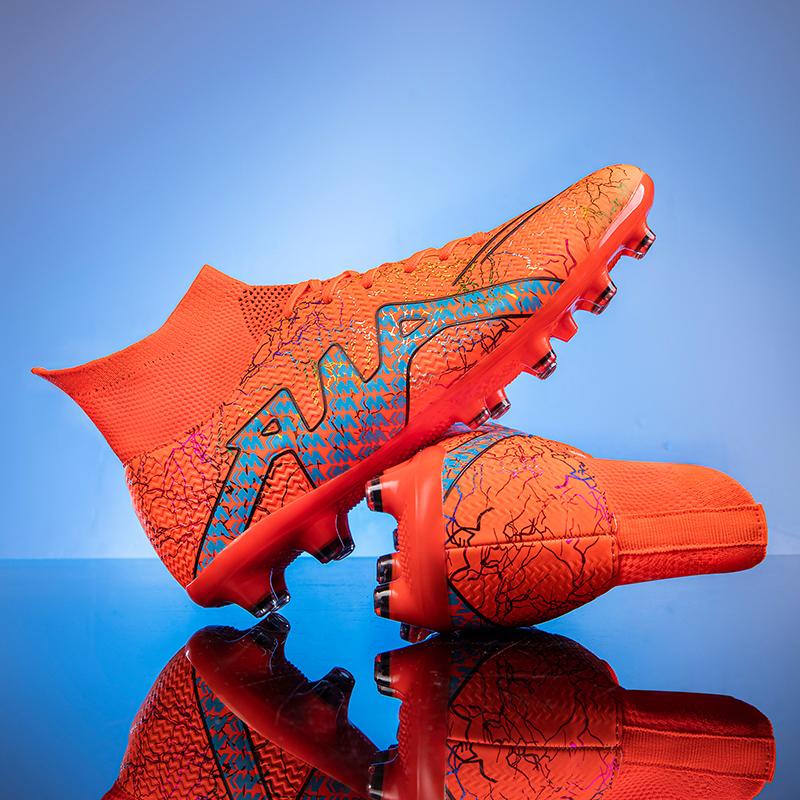 2024 Pantofi de fotbal pentru bărbați Cizme de fotbal ultraușoare de mărime mare Pantofi pentru băieți pantofi anti-alunecare AG/TF Cizme de fotbal Cizme unisex