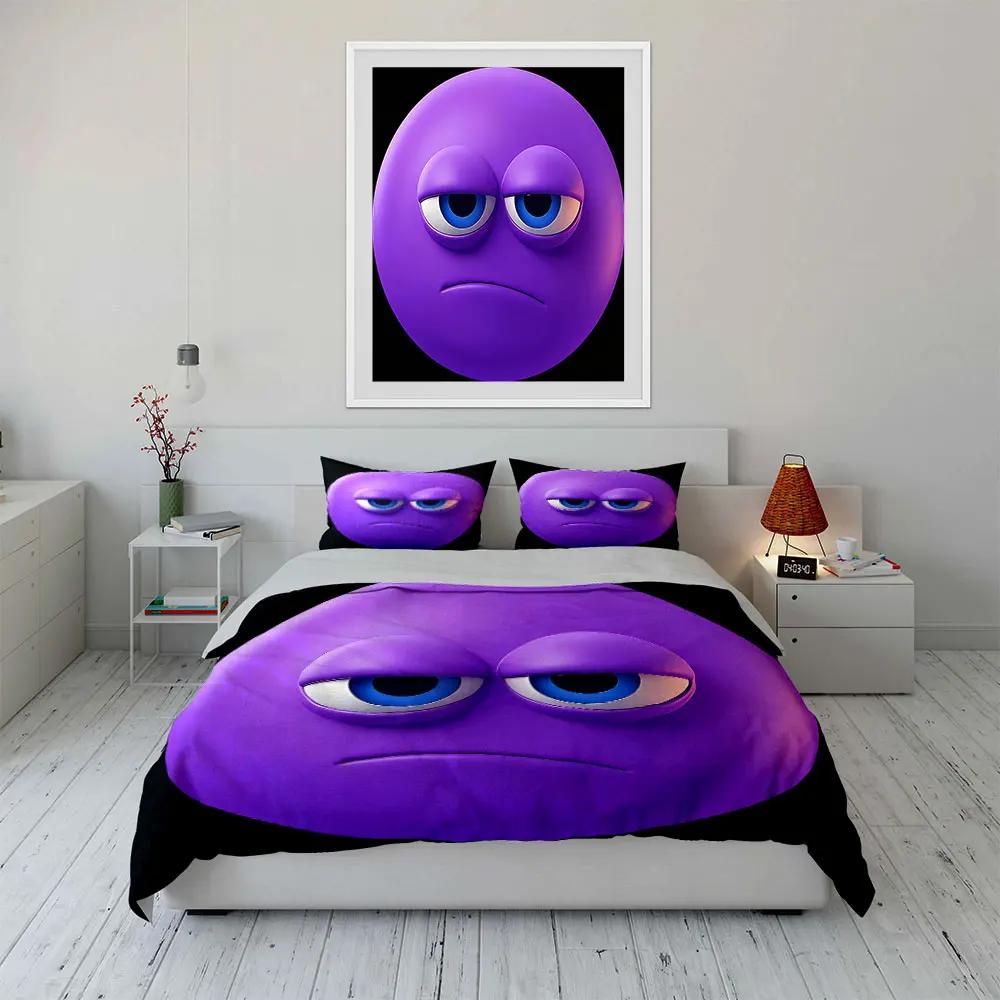"Purple Emotion Decorative Set" Soft Comfortable Duvet Cover Bedding Set Included 1*Duvet Cover & 2*Pillowcases Gift