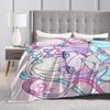 Needy Streamer Overload Kangel Flannel Blanket Winter  Soft Throw Blanket for Girls Boys Room Fashion Bedspread Sofa Bed Cover