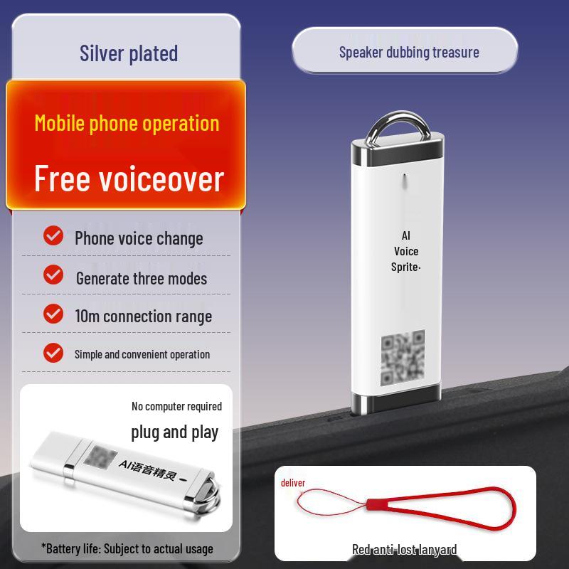 Voice Changer USB for Speaker and Sound System Loop Playback