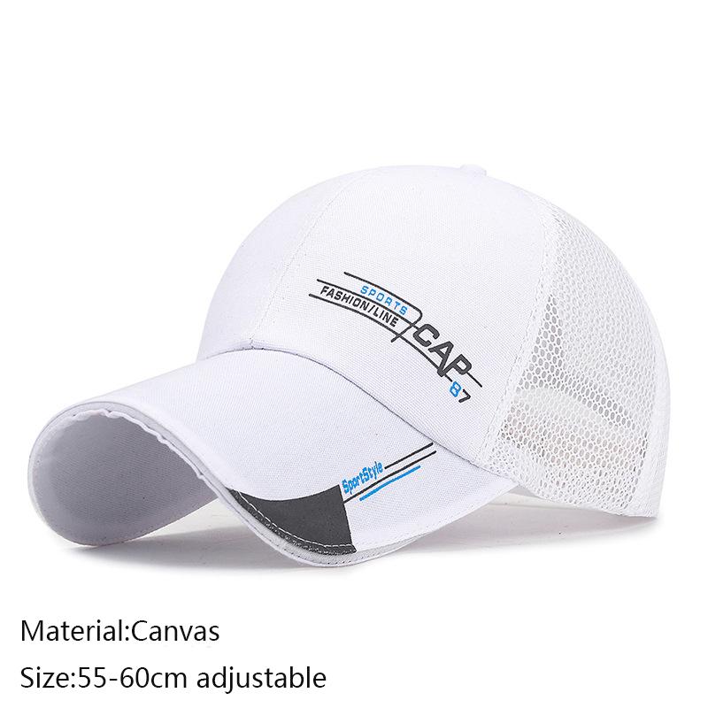 

Регулируемые бейсболки, летняя уличная бейсболка для женщин и мужчин, спортивная шапка с козырьком для бега, новая быстросохнущая сетчатая кепка, дышащие шапки One Size