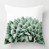 Nordic fall home decor autumn throw pillow case sofa Cushion cover modern 45x45cm 45*45 50x50 60x60cm 40*40cm green leaf plant