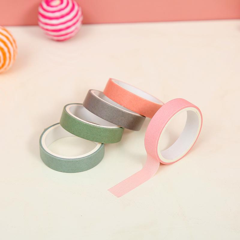 5 Rolls Decorative Tape for Handwritten Notebooks