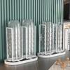 Wall Mounted Storage Rack Metal Cup Dispenser Creative Disposable Cup Holder