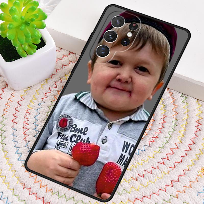 Hasbulla Fighting Meme Mini Khabib Blogger 17 Phone Case For Samsung Galaxy note 10 pro S26 S25 S24 S23 S22 S21 Plus Ultra Cover