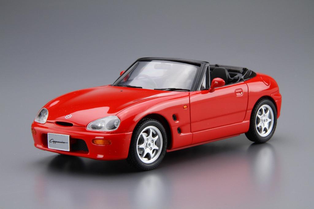 Aoshima Bunka Kyozai Scale Model Car Series 40 Suzuki EA11R Cappuccino 1991 Plastic Model 1/24 No.