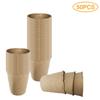 10/50/100pcs Paper Nursery Pots Planter Set Round Biodegradable Seedlings FlowerPot Garden Balcony Cultivation Tray Nursery Cup