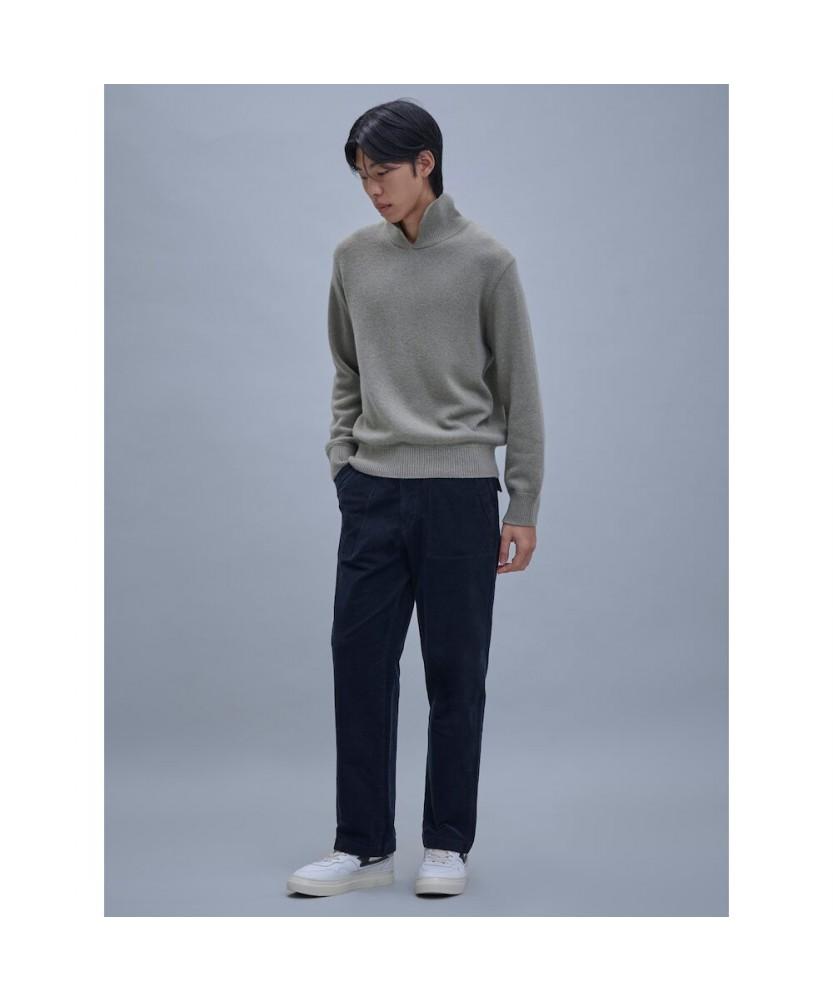 SHIFT.G Semi Wide Big Twill Fatigue Pants Navy