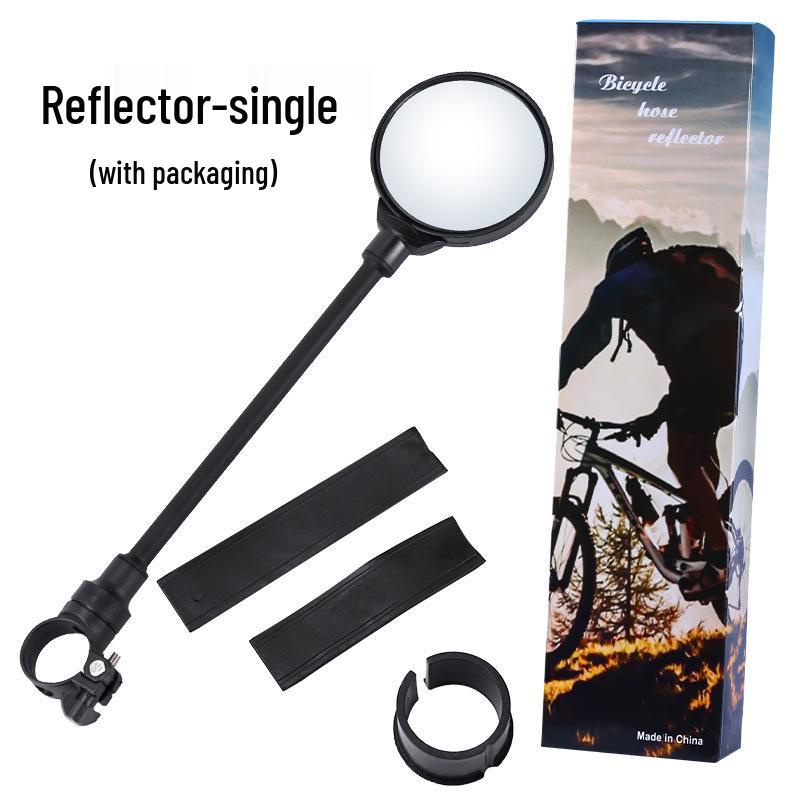 Flexible Adjustable Rearview Mirror for Electric, Mountain, and Road Bikes with Long Handle