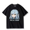 Anime BanG Dream Sakiko Togawa Print Tshirt Kawaii Summer Tee Short Sleeve Tops for Unisex Women Summer Clothes Womens Tshirts