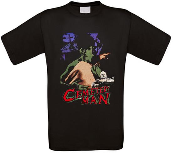 Cemetery Man Dellamorte Dellamore Orrore Culto Movie T-Shirt XXL