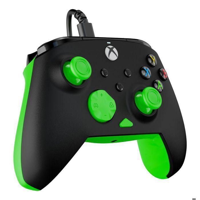 Manette Filaire Turtle Beach Rematch Core Noir/Vert Pour Xbox Séries X/S/One Et PC