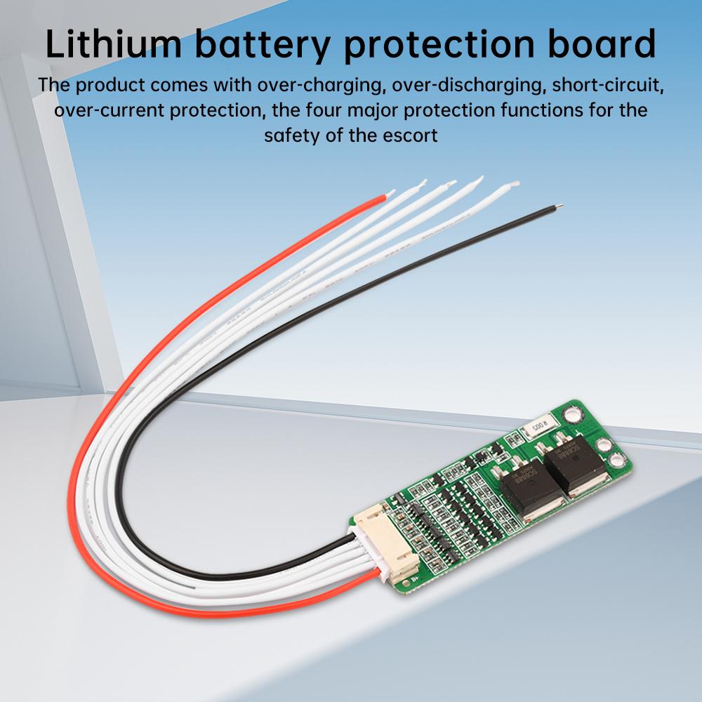 BMS 5S 16V 18,5V 10A LiFePO4 Li-Ionen Lithium-Batterie 18650 Ternäres Lithium-Batterie-Ladegerät Schutzplatine Großer MOS-Transistor