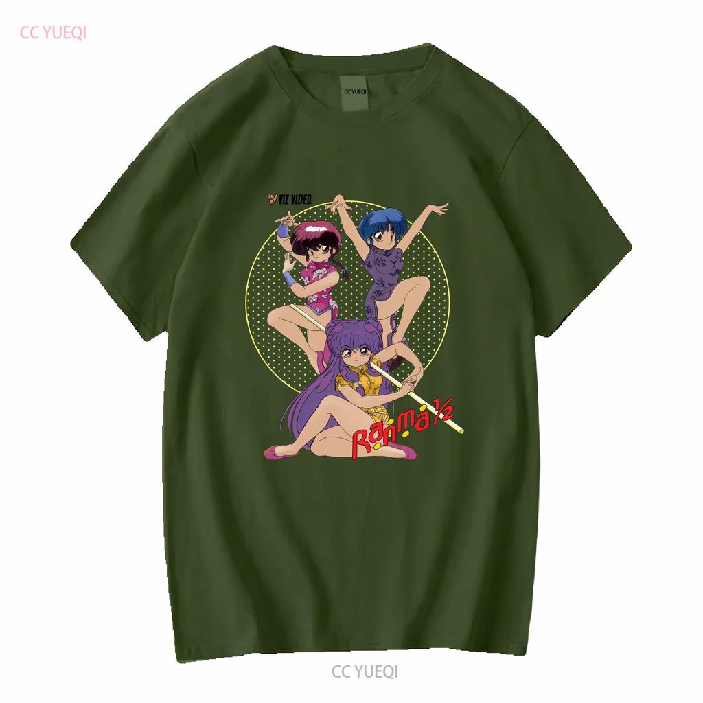 Ranma 1 2 T Shirt Size XLarge vintage Washed Top For Everyday Wear streetwear Breathable Versatile fashion graphic Casual