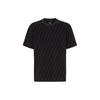 Fendi T-shirt Homme Noir Marron FY0936A7D5F0ABB