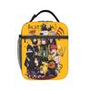 Custom N-Narutoes Akatsukis Insulated Lunch Bag for School Office Anime Portable Cooler Thermal Bento Box Unisex