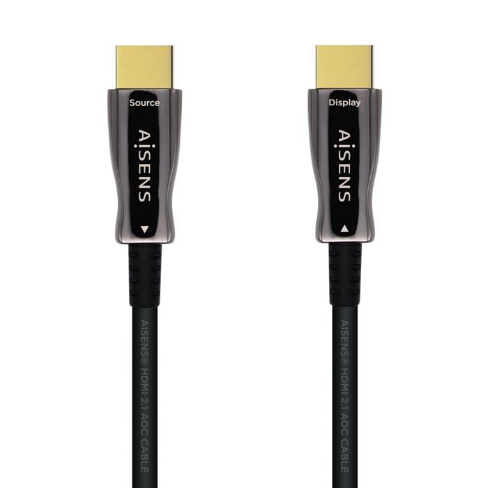 HDMI kabel V2.1 - AISENS - A153-0521 - Ultra vysoká rychlost 48 Gb/s - 8K60Hz 4K120Hz - 50m černý