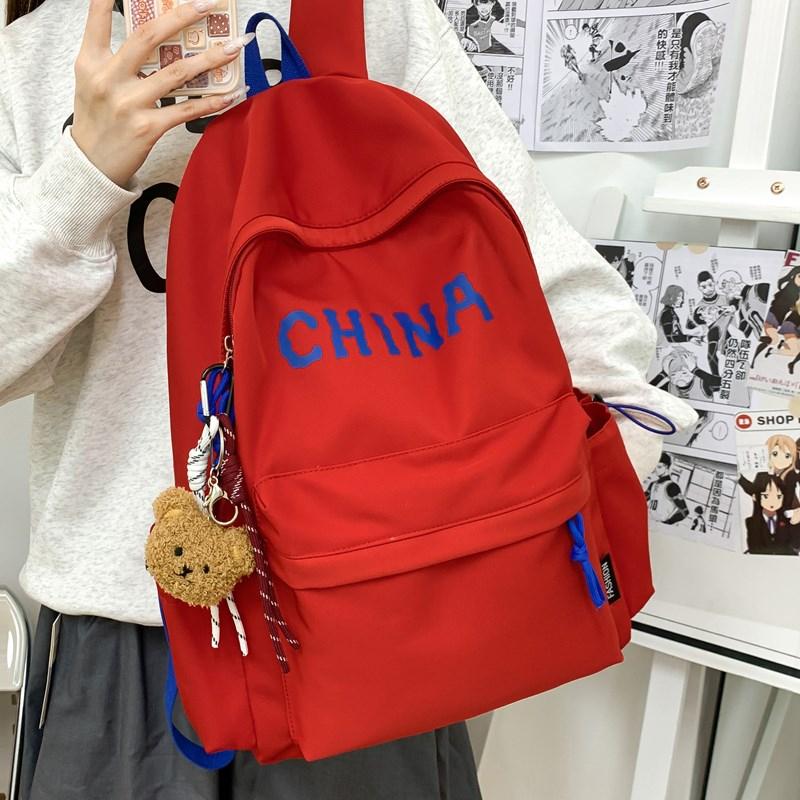 Backpack Travel Bag Large Capacity Backpack Junior Senior High School Student Schoolbag