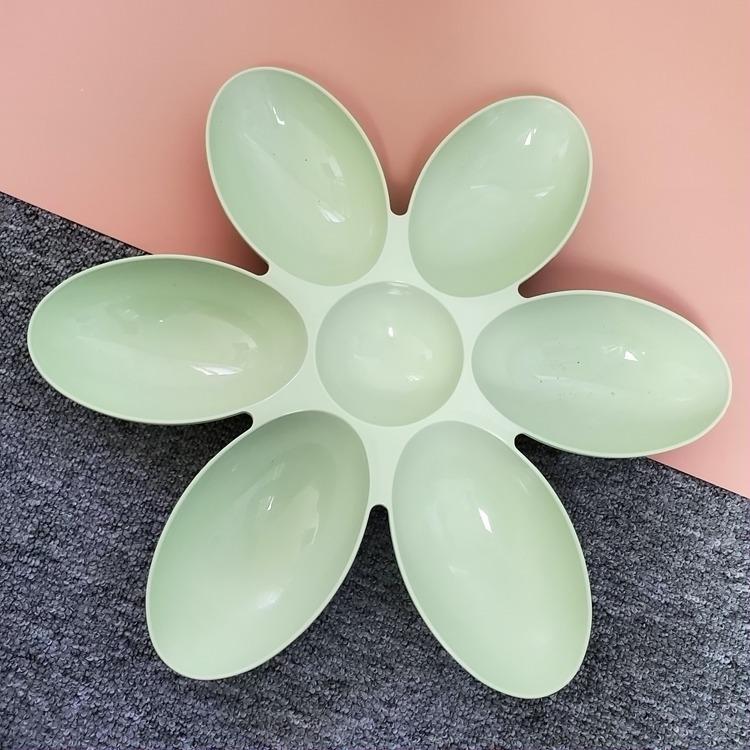 

Миска для кошек Petal с несколькими секциями: Миска для питомцев «шесть в одном» для нескольких питомцев зелёный