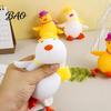 Anti-Stress Duck Toy Cartoon Stress Relief Toy, Squeezable Fidget Soft Stretch Sensory for Hand Exercise Relaxation