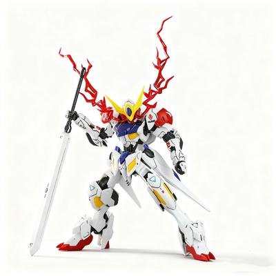 HG 1/144 Barbatos Sirius Model do składania Figurki Akcji Modne Zabawki Figurka Mecha Dekoracja Biurka Upominek Niespodzianka Kolekcjonerski